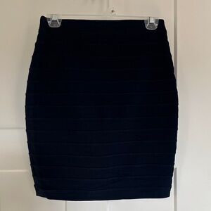 Elegant Navy Women's Skirt
